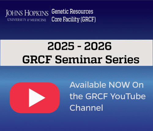 GRCF Seminar Series on YouTube